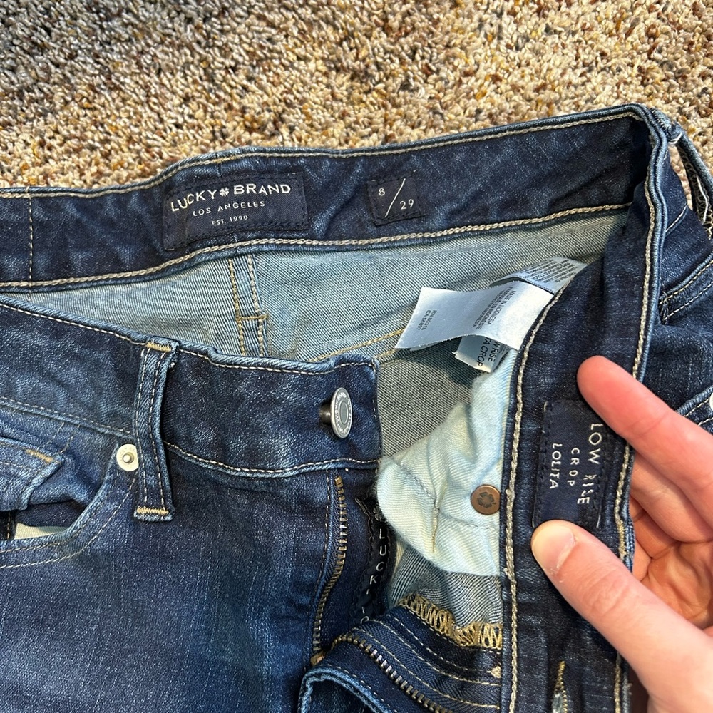 Lucky Brand jeans crop